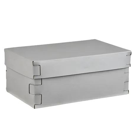 Colombo Adj Коробка Snob 32x20хH13.5см., настольная, цвет: устричный/пепельная роза