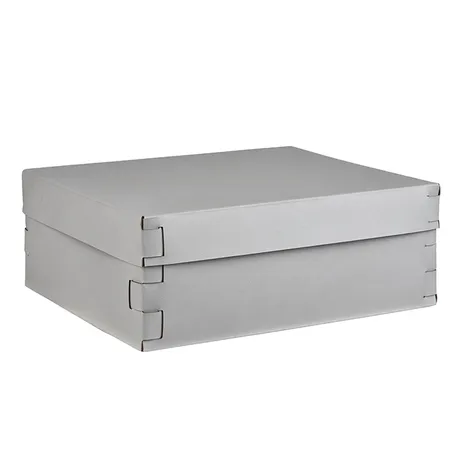 Colombo Adj Коробка Snob 36x30хH13.5см., настольная, цвет: устричный/пепельная роза