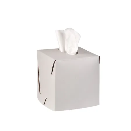 Colombo Adj Салфетница Kleenex, 12x12H12 см, цвет: устричный/пепельная роза