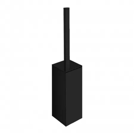 Colombo Basic Q Туалетный ёршик, напольный, цвет: черный матовый