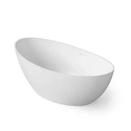 Dea Design Elegant Ванна 180x90x62см., отдельностоящая, Solid Surface, цвет: White №18