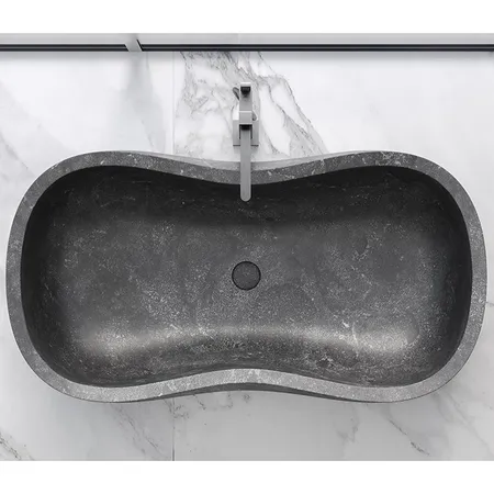 Dea Design Marble Milano Ванна 170х91.2х52.5см., отдельностоящая, мрамор, цвет: Stone D Avola