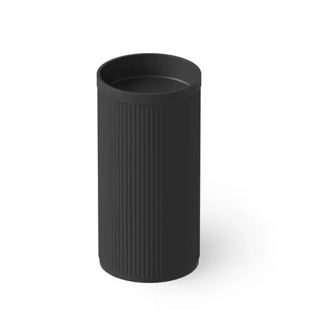 Dea Design Pedestal Basin Раковина 45х45х90см., напольная, без отв., Solid Surface, цвет: Black №16