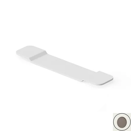 Dea Design Полочка для ванны, подвесная, цвет: grey brown