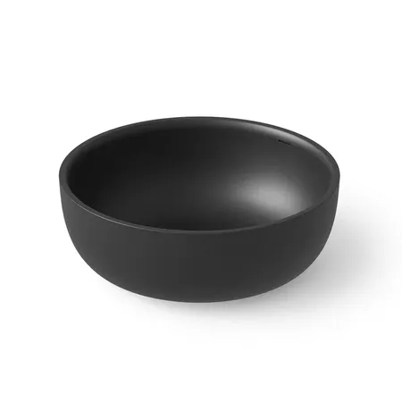 Dea Design Round Ванна 135х135х49см., отдельностоящая, Solid Surface, цвет: Black №16