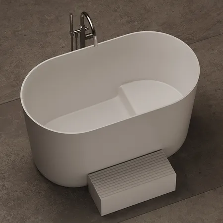 Dea Design Single Ванна 135x75xh75см, отдельностоящая, цвет: белый