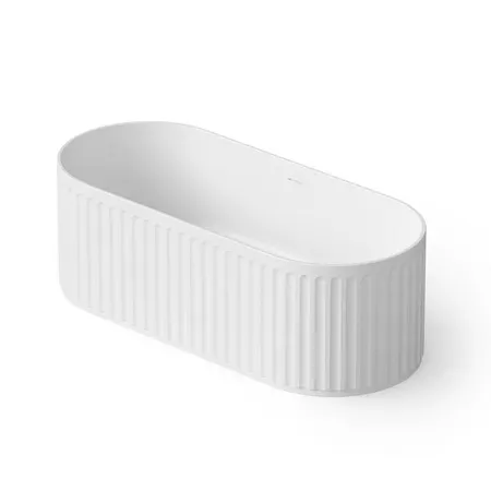 Dea Design Stripes Ванна 170х72х56см., отдельностоящая, Solid Surface, цвет: White №18