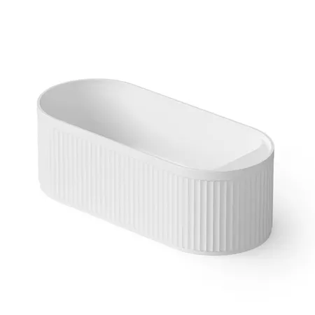 Dea Design Stripes Ванна 171х72х56см., отдельностоящая, Solid Surface, цвет: White №18