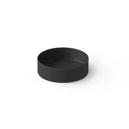 Dea Design Washbasins Раковина 40x40x12см., накладная, без отв., Solid Surface, цвет: Black №16