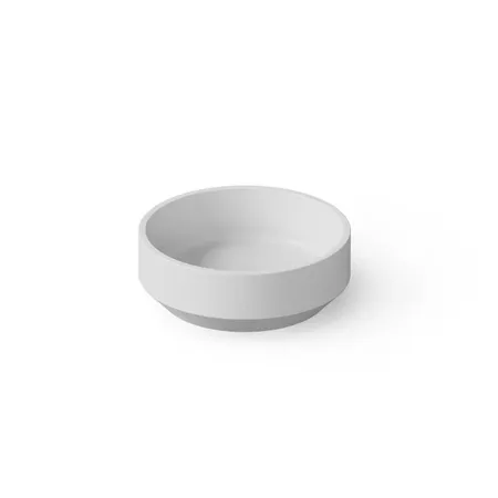 Dea Design Washbasins Раковина 43х43х15см., накладная, без отв., Solid Surface, цвет: White №18