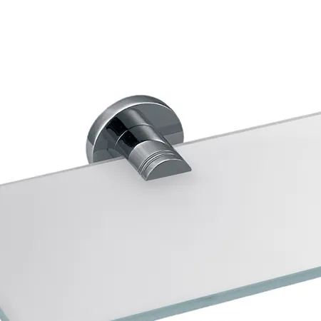 Decor Walther Basic GKH Держатель для стеклянной полки, подвесной, цвет: хром