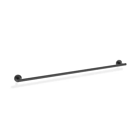 Decor Walther Basic HTE85 Полотенцедержатель 85см, подвесной, цвет: черный матовый