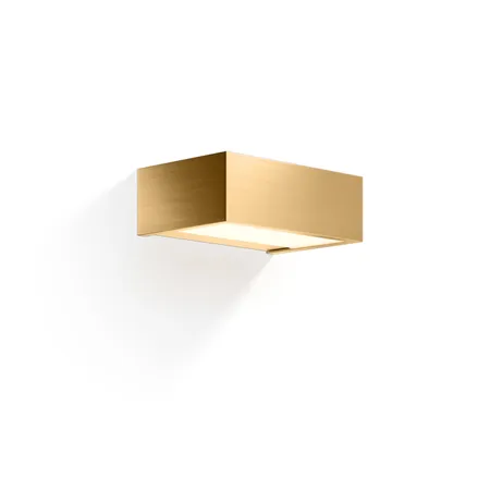 Decor Walther Box 15 N LED Светильник настенный 15x10x5см, светодиодный, 1x LED 18.4W, цвет: золото матовое