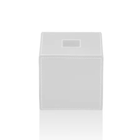 Decor Walther Brownie KB 41 Диспенсер для салфеток 14x14x14см, настольный, цвет: белая кожа