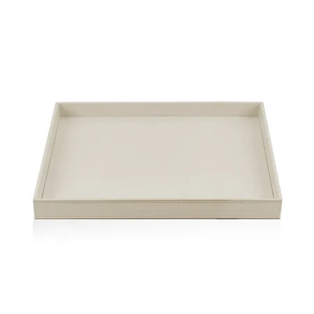 Decor Walther Brownie Лоток 3x28.8x26.3см., настольный, цвет: бежевый