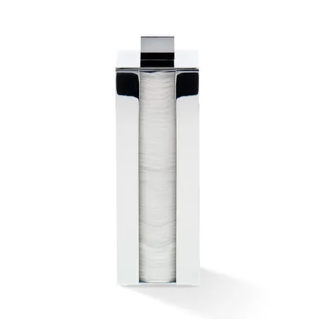 Decor Walther Cube DW 3680 Диспенсер ватных дисков, настольный, цвет: хром