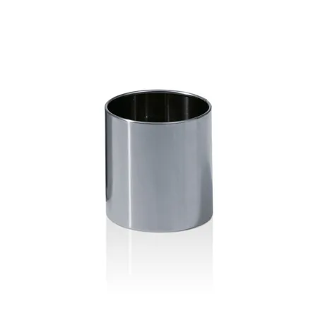 Decor Walther DW 105 Корзина для бумаги 20xh21см, напольная, цвет: сталь полированная