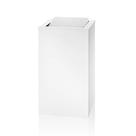 Decor Walther DW 215 Корзина для белья 32x32x58см, напольная, цвет: белый матовый
