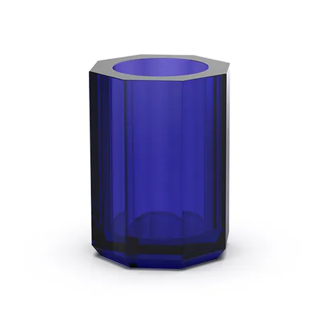 Decor Walther KR BER Kristall Стакан, настольный, цвет: Capri Blue