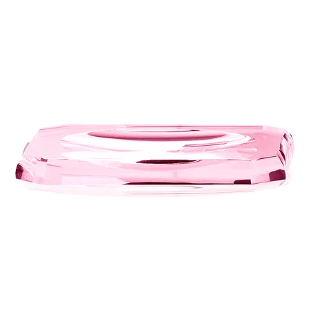 Decor Walther Kristall KS Лоток для расчесок, цвет: хрусталь розовый