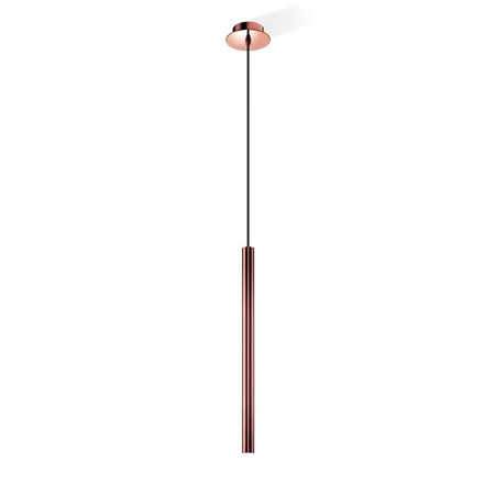 Decor Walther Pipe 1 Светильник потолочный 3.5xh70-220см, светодиодный, 1x LED 6.5W, цвет: розовое золото