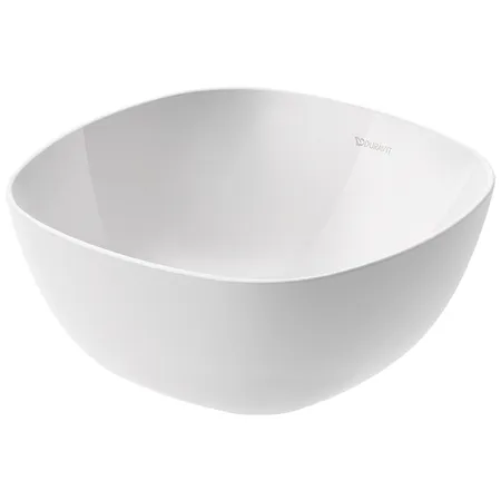Duravit Aurena Раковина накладная 35x35см., без отв, сифон, HygieneGlaze, цвет: белый глянец