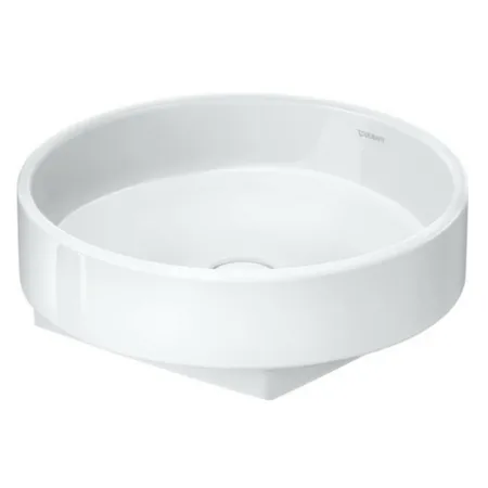 Duravit Balcoon Раковина 45см., накладная, без отв., круглая, без перелива, DuraShield, цвет: белый матовый