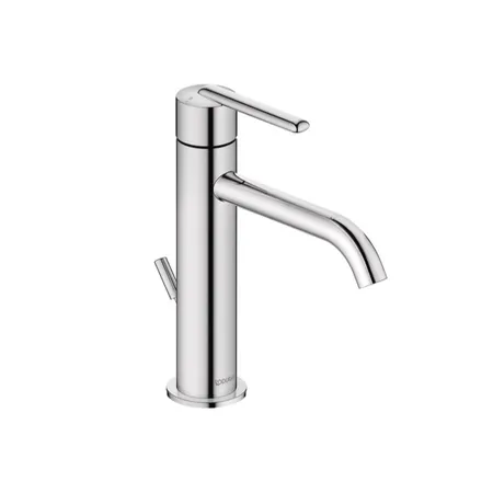Duravit Balcoon Смеситель для раковины, 1 отв., с донным клапаном, цвет: хром