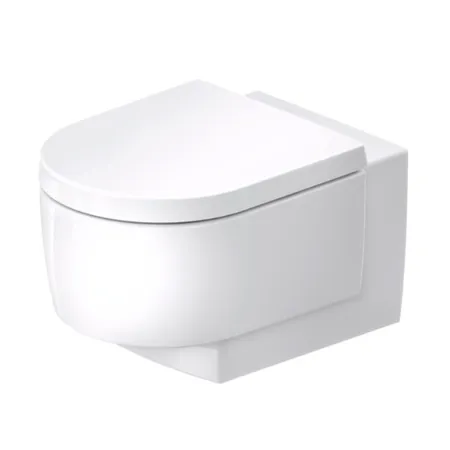 Duravit Balcoon Унитаз 37х54см., подвесной, безободковый, DuraShield, цвет: белый матовый