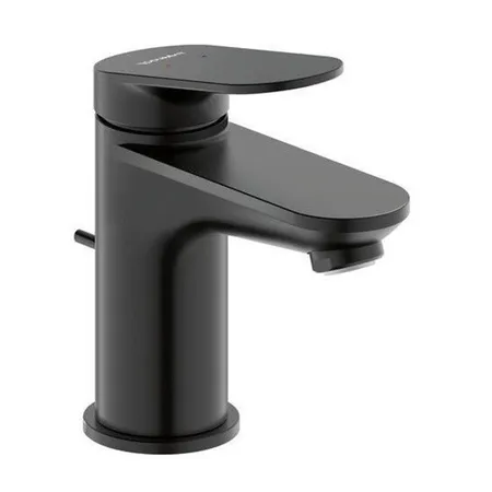 Duravit Circle M Смеситель для раковины, на 1 отв., с донным клапаном, цвет: черный матовый