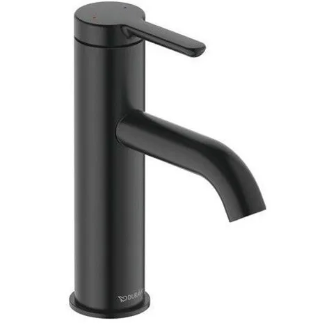 Duravit Circle M Смеситель для раковины, на 1 отв., с донным клапаном, цвет: черный матовый