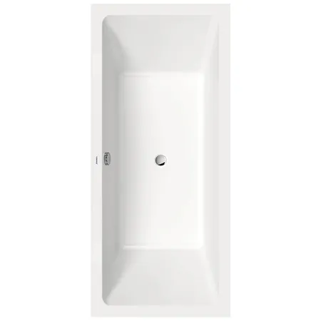 Duravit D.1 Ванна 180х80см., прямоугольная, встроенная, с двумя наклонами спинки, акрил, цвет: белый