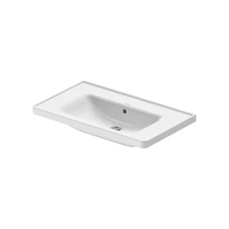 Duravit D-Neo Раковина 80х48см., без отв., накладная, с переливом, цвет: белый