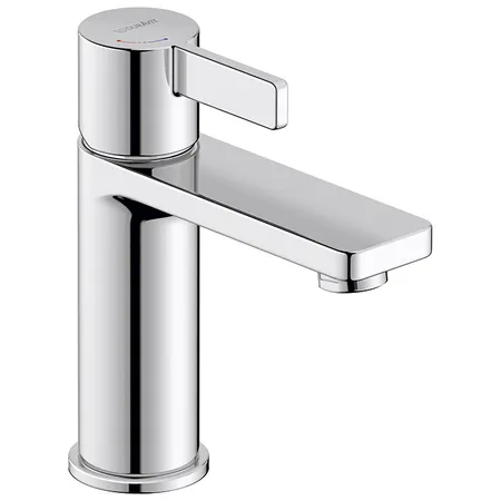 Duravit D-Neo Смеситель для раковины, 1 отв., EcoStart, цвет: хром