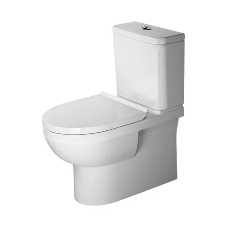 Duravit DuraStyle basic Унитаз-моноблок 36.5х65см., безободковый, слив универсальный, подключение справа/слева, цвет: белый
