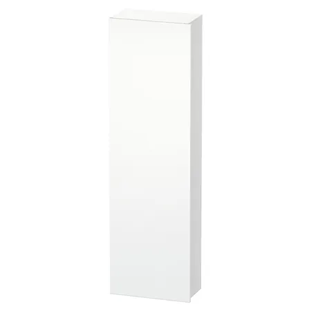 Duravit DuraStyle Шкаф 40х24х140см., подвесной, левый, 1 дверь, 4 стеклянные полки, цвет: белый матовый