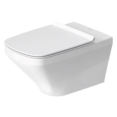Duravit DuraStyle Унитаз удлиненный подвесной безободковый 62х37см., с креплением, цвет: белый