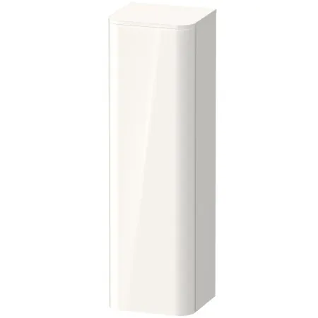 Duravit Happy D.2 Plus Пенал подвесной 133.6x40x36см 1 дверь, 3 стекл. полки, SX, цвет: белый глянцевый