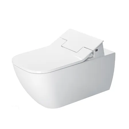 Duravit Happy D.2 SensoWash Унитаз подвесной 62х36.5см., с креплениями, безободковый, с HygieneGlaze, цвет: белый