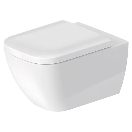 Duravit Happy D.2 Унитаз подвесной безободковый 54х36см., с креплением, цвет: белый