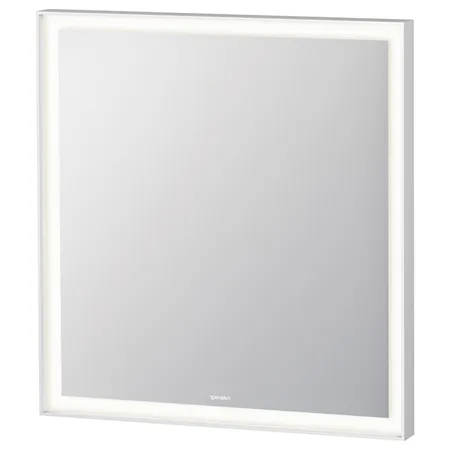 Duravit L-Cube Зеркало 65х67см. с подсветкой, 1 сенс выкл, цвет: белый
