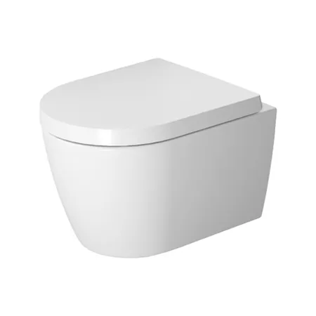 Duravit ME BY Starck Унитаз подвесной 48х37см., Compact Rimless, включая крепление Durafix, цвет: белый