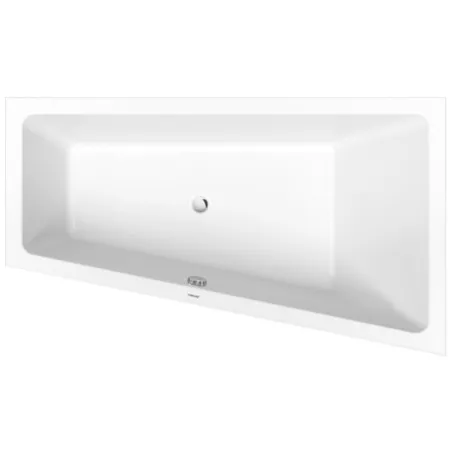 Duravit No.1 Ванна 170х100см., встраиваемая, вариант правый, цвет: белый