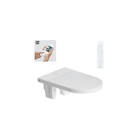 Duravit SensoWash Starck f Pro Сиденье для унитаза 37.8x57.3x21.8см., с душем, SoftClose, цвет: белый