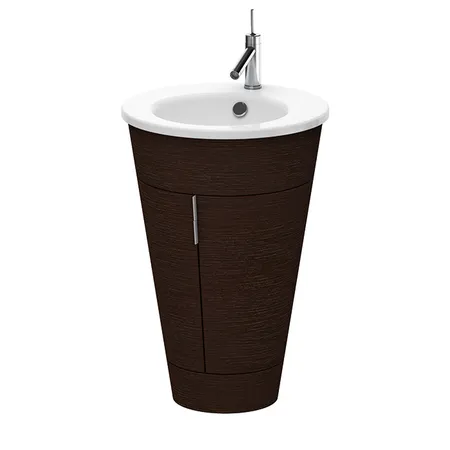 Duravit Starck 1 Тумба напольная 60x56xh82.5см, с раковиной, цвет: макассар