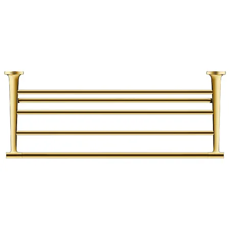 Duravit Starck T Полочка для полотенец 61x23.2см, подвесная, цвет: Gold Polished