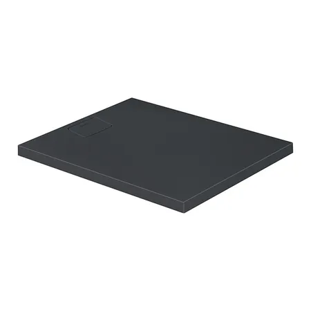 Duravit Stonetto Поддон для душа прямоугольный 100х80х5см., DuraSolid® Q, цвет: Антрацит