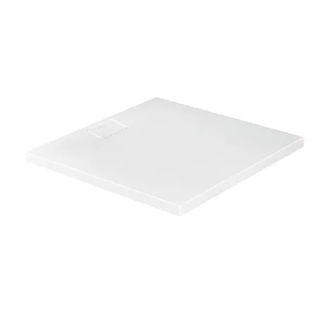 Duravit Stonetto Поддон композитный квадратный 100x100х5см, d9см, цвет: белый