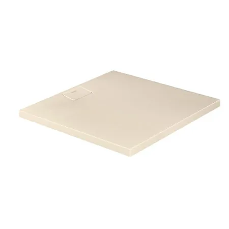 Duravit Stonetto Поддон композитный квадратный 100x100х5см, d9см, цвет: Песочный