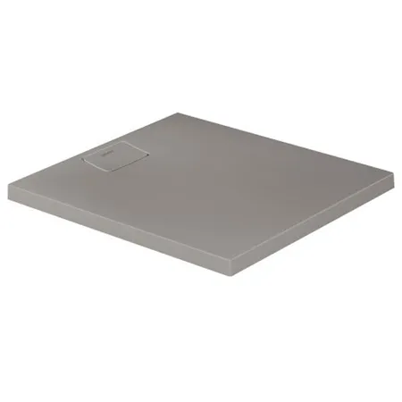 Duravit Stonetto Поддон композитный прямоугольный 90x80х5см, d9см, цвет: Бетон